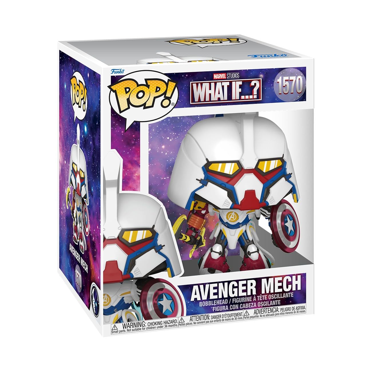 Amazon.com: Funko Pop! Super Marvel: What If - Avenger Mech